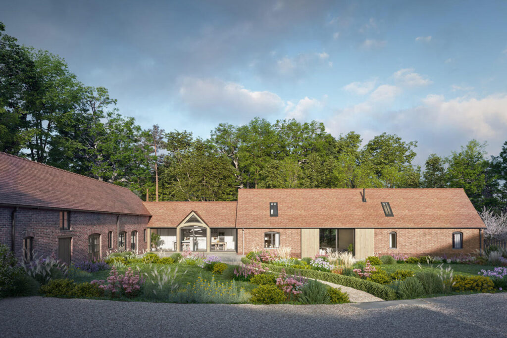 Casamia Homes, Black Fir Farm external image, Dalbury Lees Derbyshire