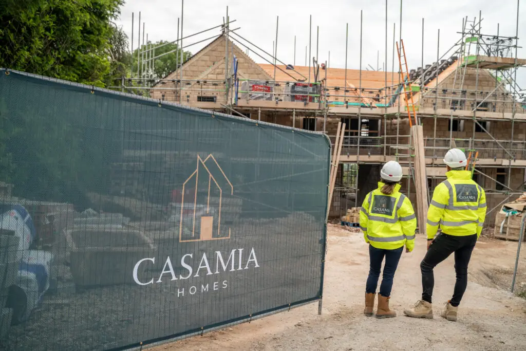 Casamia Homes reviewing progress in Hazelwood for Gateway House project
